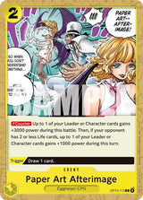 Paper Art Afterimage - One Piece Card Game