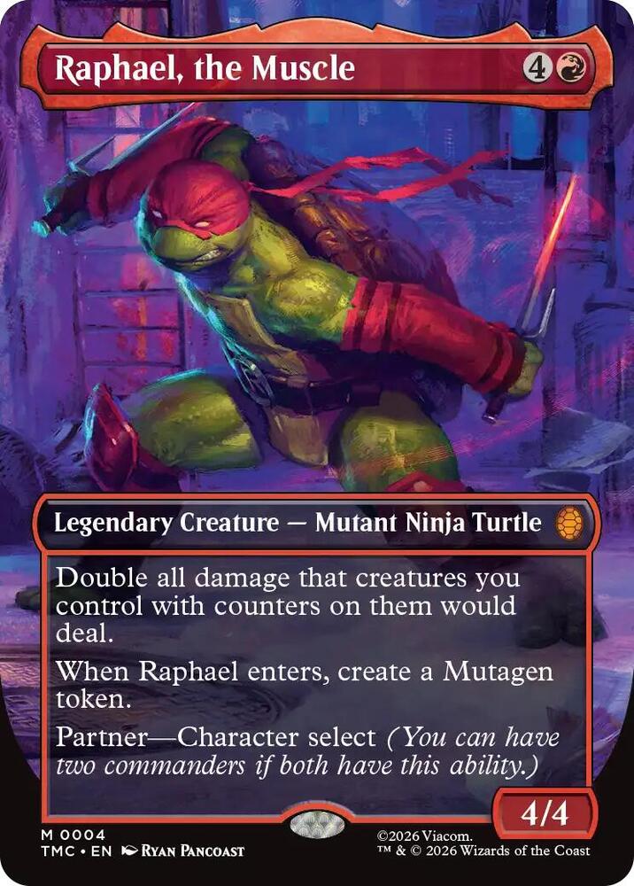 Raphael, the Muscle (0004) (Borderless)