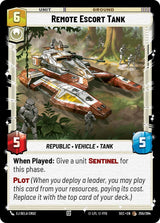 Remote Escort Tank - Star Wars Unlimited