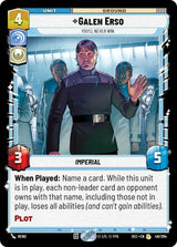 Galen Erso - You'll Never Win - Star Wars Unlimited