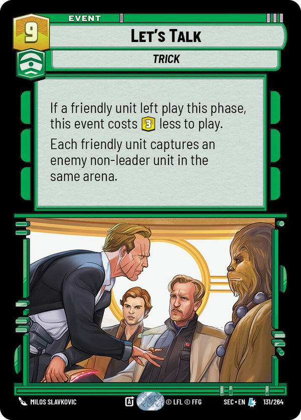 Let's Talk - Star Wars Unlimited