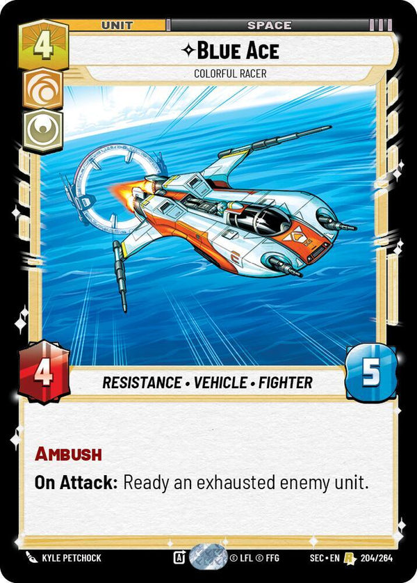 Blue Ace - Colorful Racer - Star Wars Unlimited