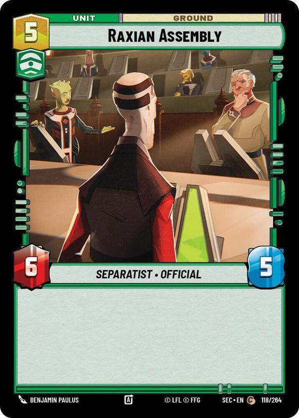 Raxian Assembly - Star Wars Unlimited