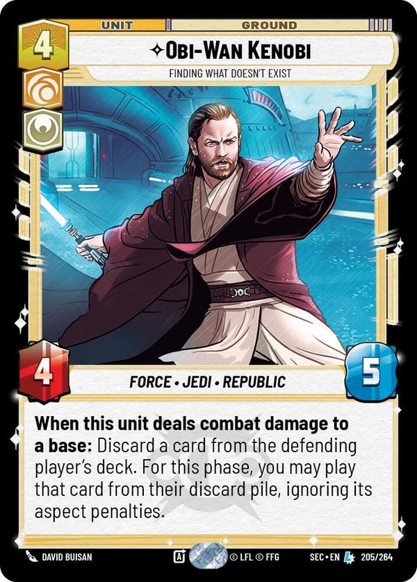 Obi-Wan Kenobi - Finding What Doesn't Exist - Star Wars Unlimited