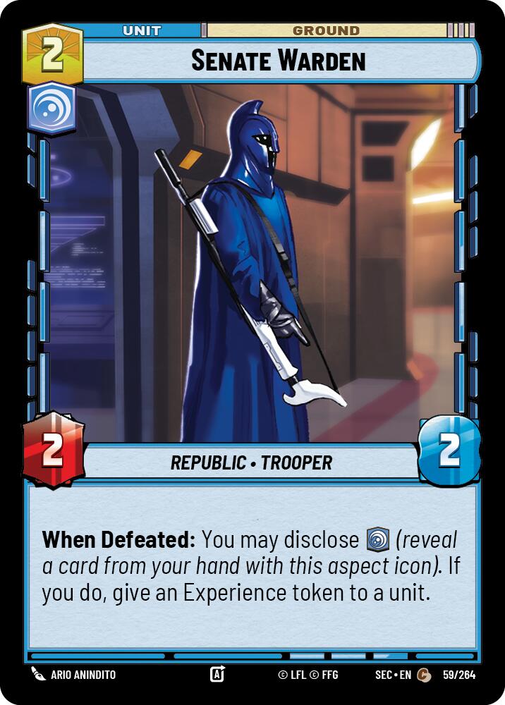 Senate Warden (59/264) (59/264) [Secrets of Power]