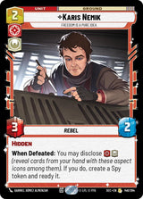 Karis Nemik - Freedom is a Pure Idea - Star Wars Unlimited
