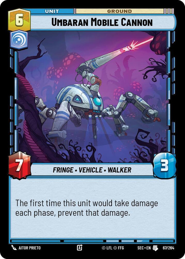 Umbaran Mobile Cannon - Star Wars Unlimited