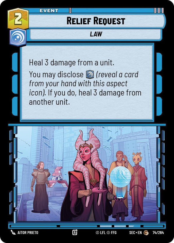Relief Request - Star Wars Unlimited