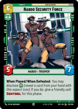 Naboo Security Force - Star Wars Unlimited