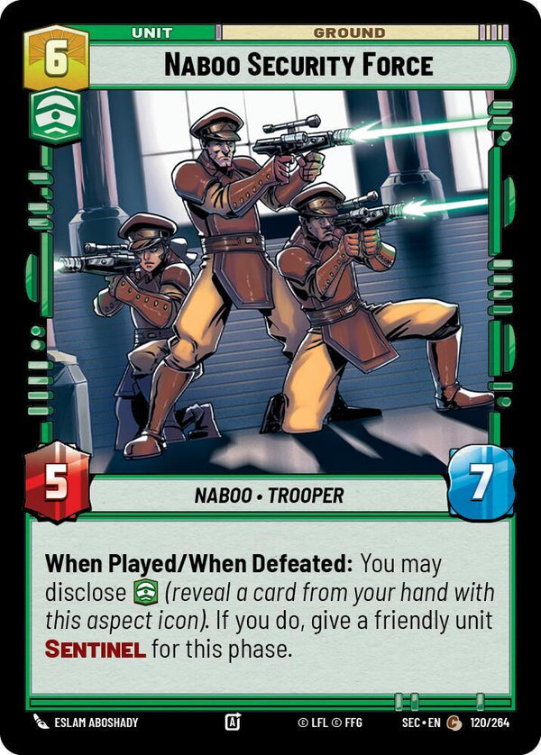 Naboo Security Force - Star Wars Unlimited