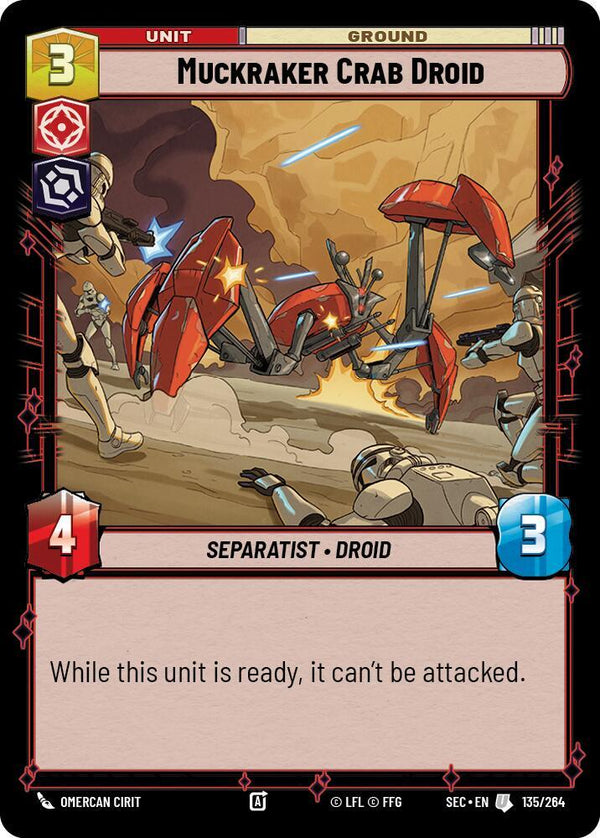 Muckraker Crab Droid - Star Wars Unlimited