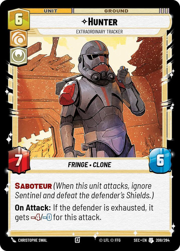Hunter - Extraordinary Tracker - Star Wars Unlimited
