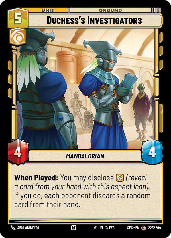 Duchess's Investigators - Star Wars Unlimited
