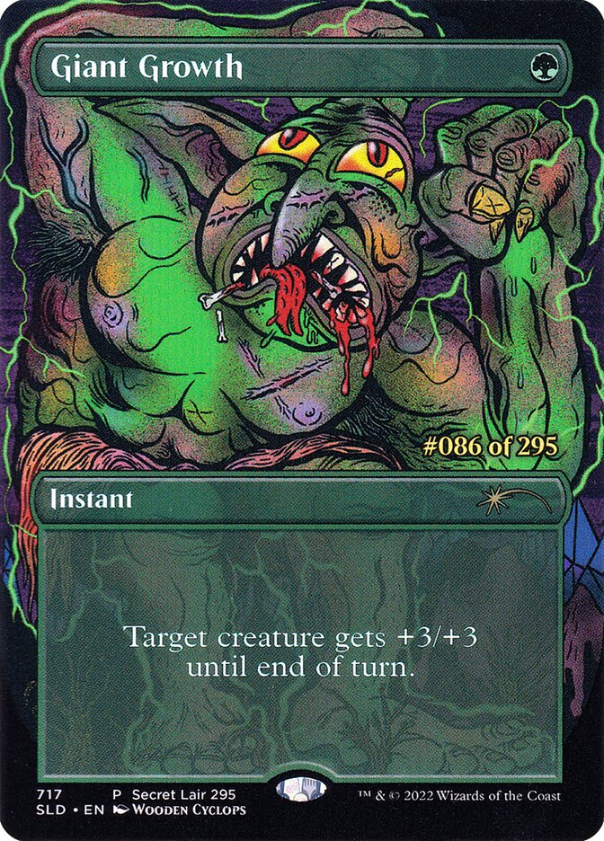 Giant Growth (Serial Numbered)