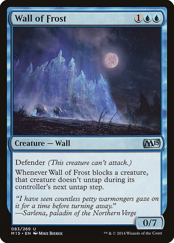 Wall of Frost - Magic: The Gathering