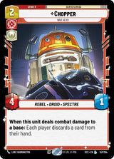 Chopper - War Hero - Star Wars Unlimited