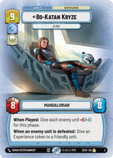 Bo-Katan Kryze - Alone - Star Wars Unlimited
