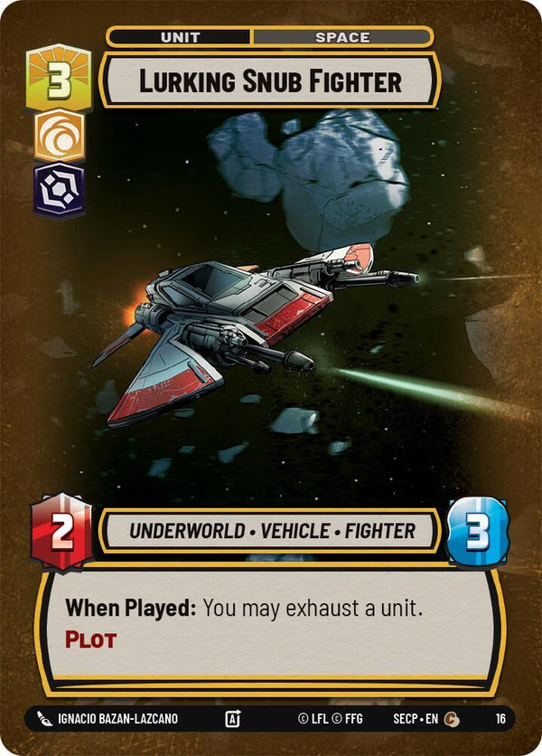 Lurking Snub Fighter - Star Wars Unlimited