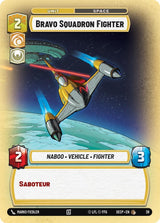 Bravo Squadron Fighter (Foil) - Star Wars Unlimited