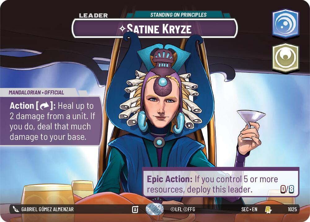 Satine Kryze - Standing on Principles (Showcase)