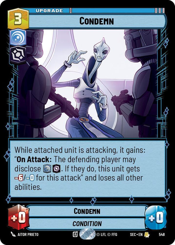 Condemn (Foil) - Star Wars Unlimited