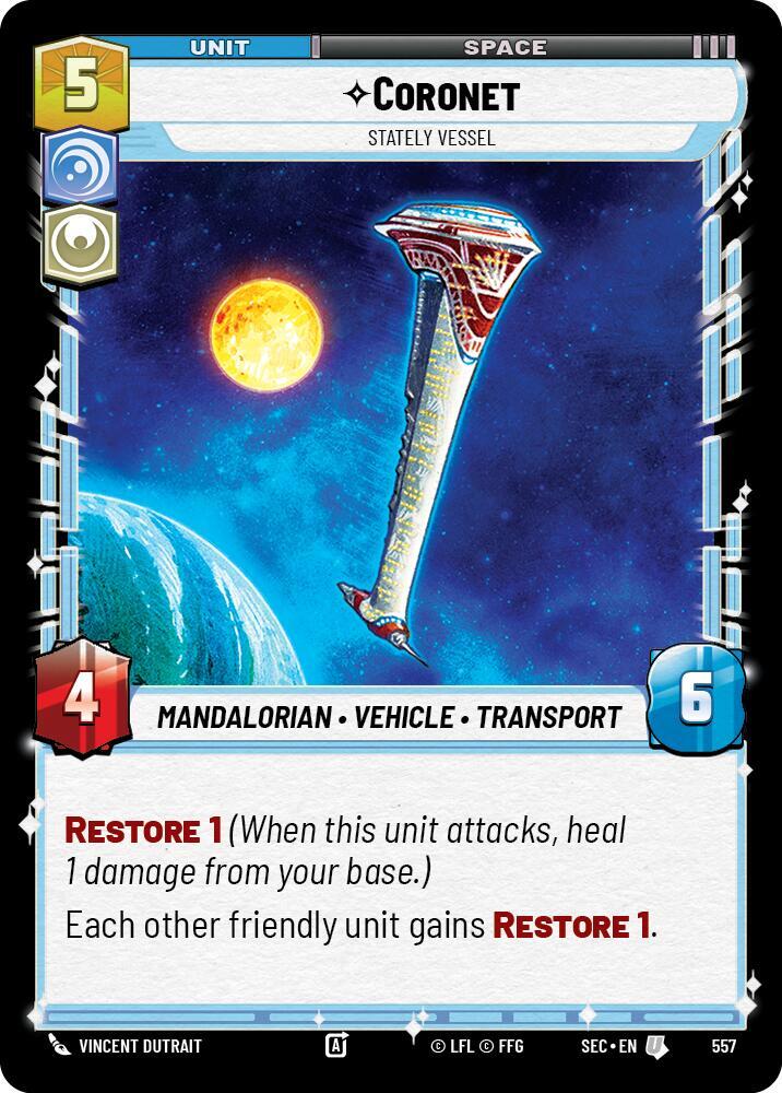 Coronet - Stately Vessel (Foil)