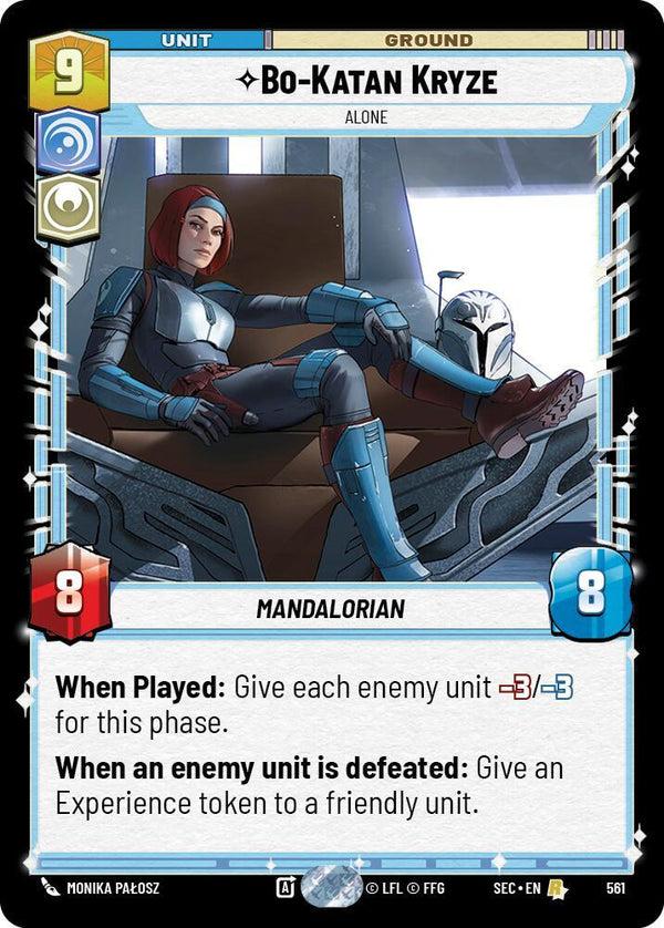 Bo-Katan Kryze - Alone (Foil) - Star Wars Unlimited