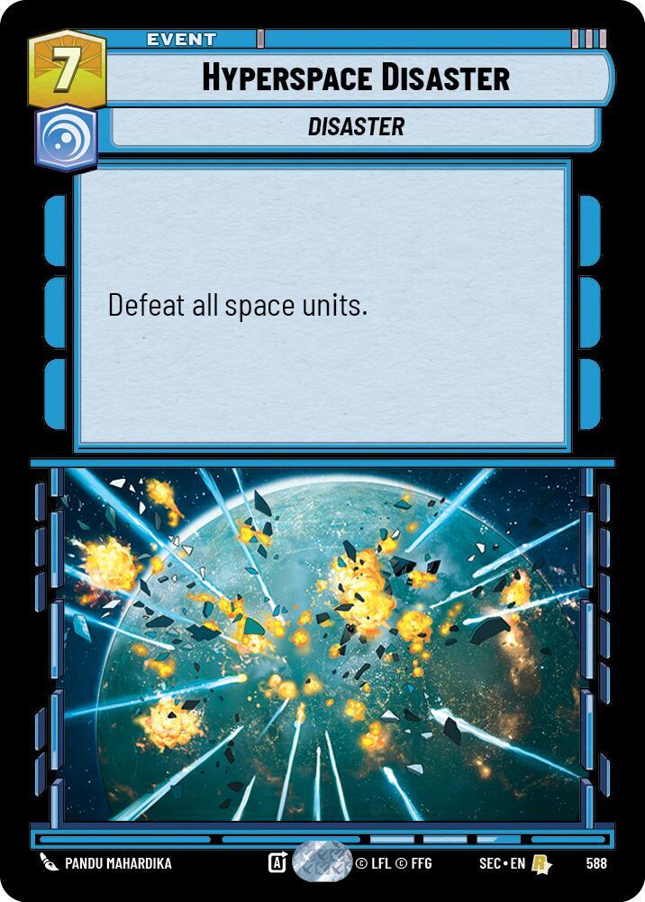 Hyperspace Disaster (Foil)