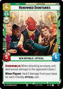 Renowned Dignitaries (612) (Foil) (612) [Secrets of Power]