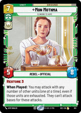 Mon Mothma - Clinging to Hope (Foil) - Star Wars Unlimited