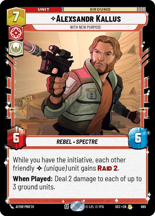 Alexsandr Kallus - With New Purpose (Foil) - Star Wars Unlimited