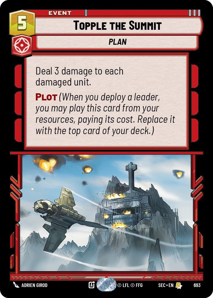 Topple the Summit (Foil)