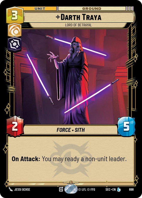 Darth Traya - Lord of Betrayal (Foil) - Star Wars Unlimited