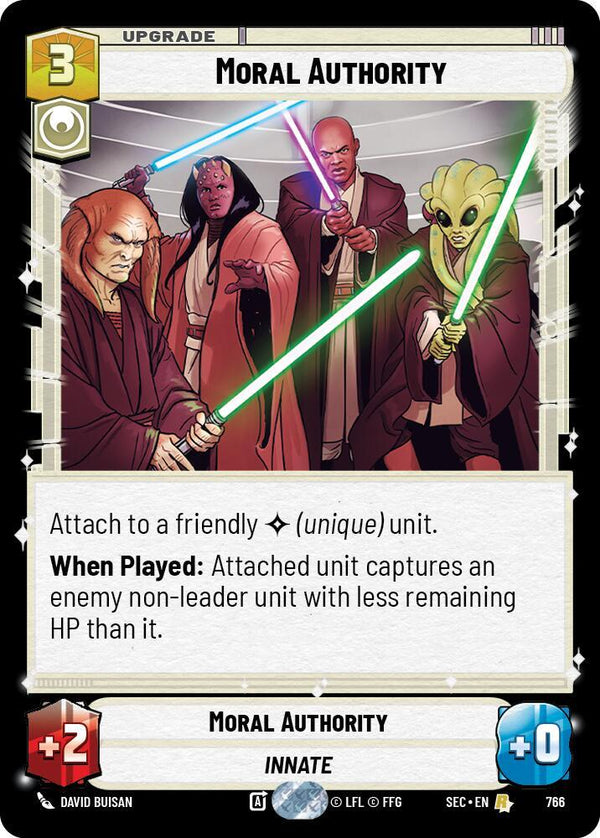 Moral Authority (Foil) - Star Wars Unlimited
