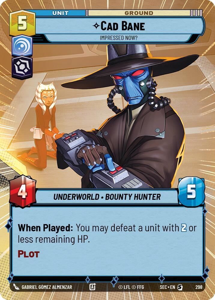 Cad Bane - Impressed Now? (Hyperspace)