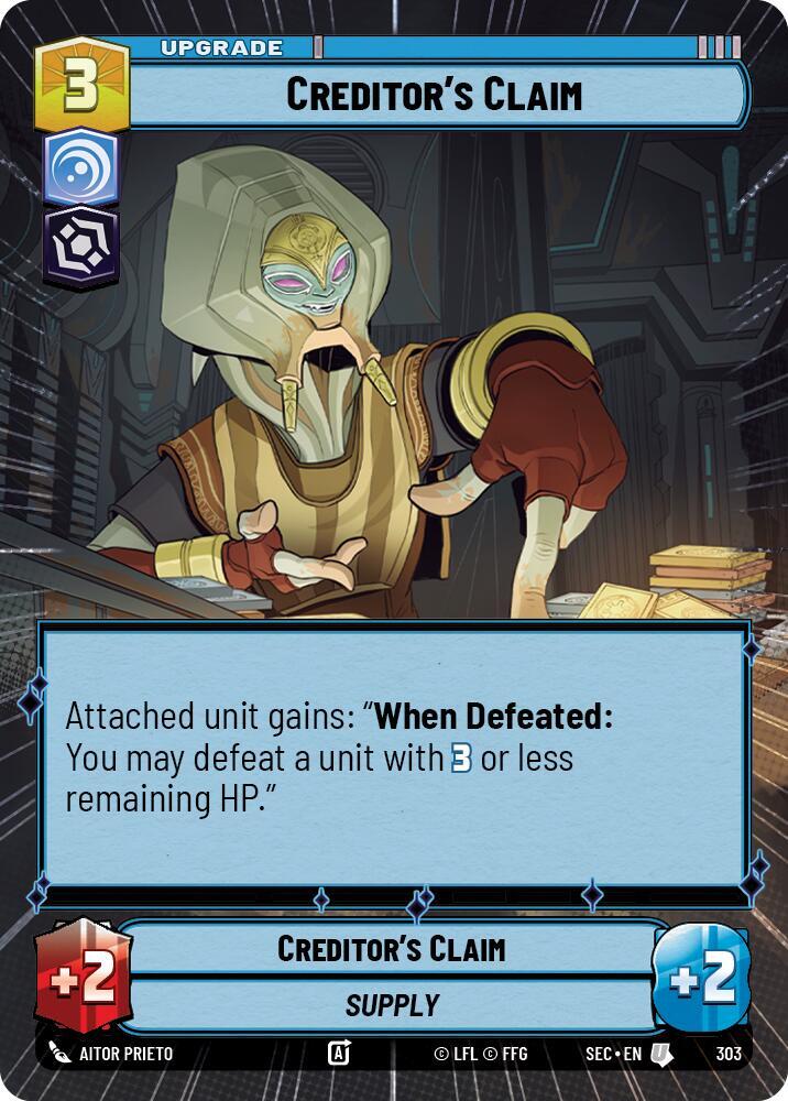 Creditor's Claim (Hyperspace)