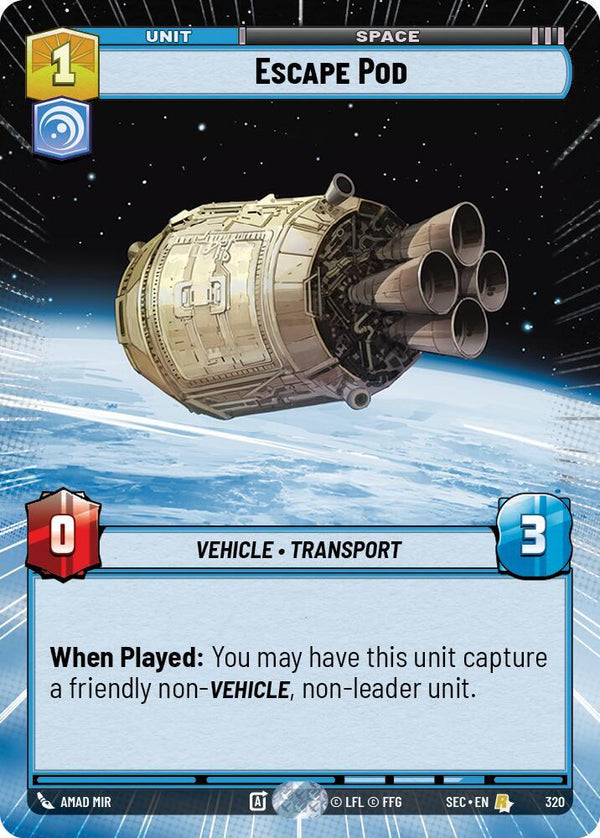 Escape Pod (Hyperspace) - Star Wars Unlimited