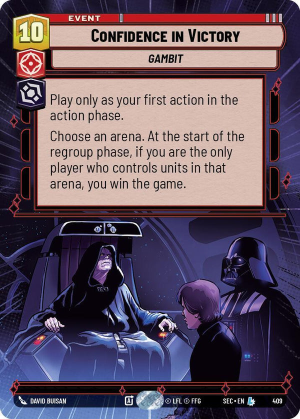 Confidence in Victory (Hyperspace) - Star Wars Unlimited