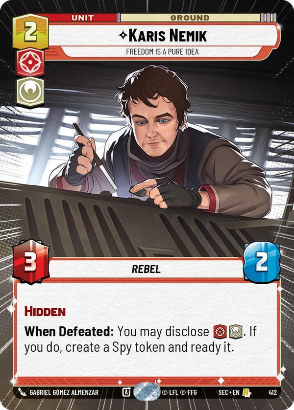Karis Nemik - Freedom is a Pure Idea (Hyperspace) - Star Wars Unlimited