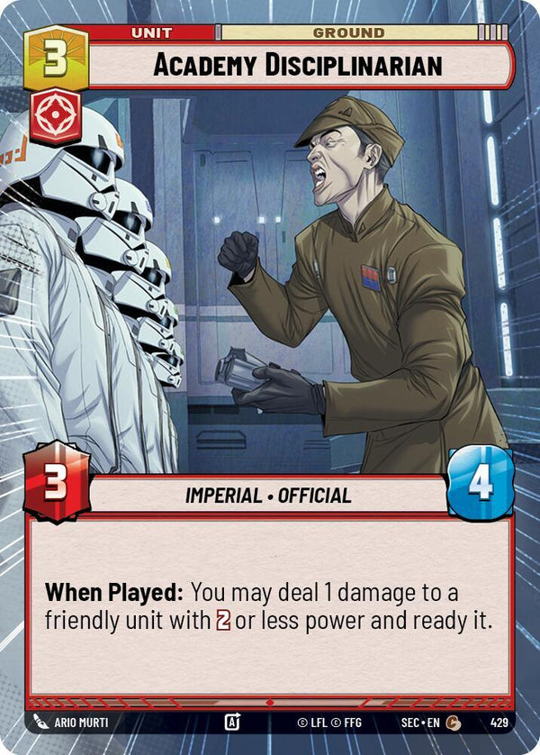 Academy Disciplinarian (Hyperspace) - Star Wars Unlimited