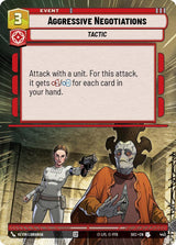 Aggressive Negotiations (Hyperspace) - Star Wars Unlimited