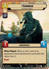 Garindan - Information Broker (Hyperspace) - Star Wars Unlimited