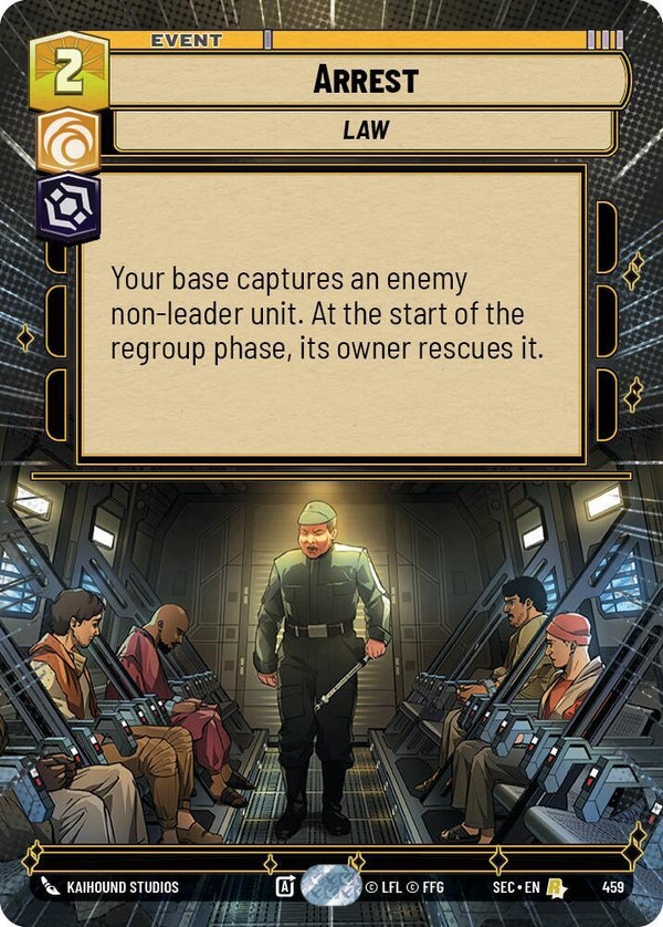 Arrest (Hyperspace) - Star Wars Unlimited