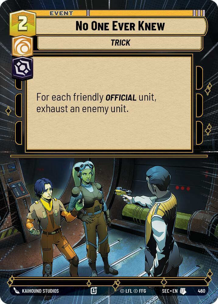 No One Ever Knew (Hyperspace)