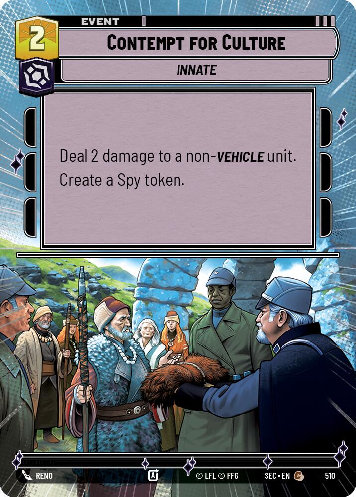 Contempt for Culture (510) (Hyperspace) (510) [Secrets of Power]