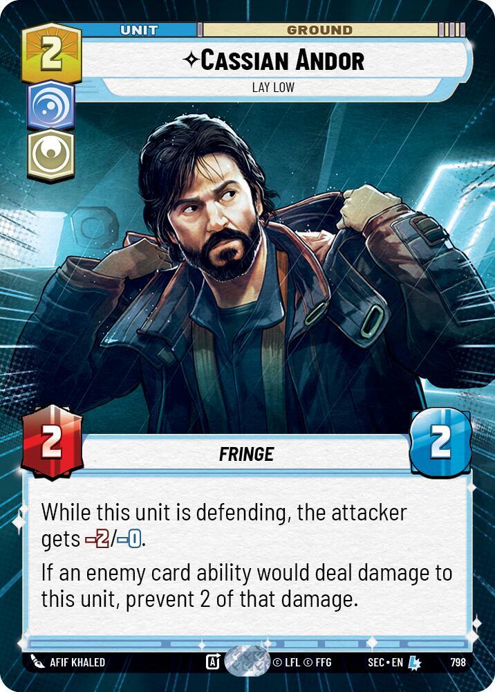 Cassian Andor - Lay Low (Hyperspace Foil)