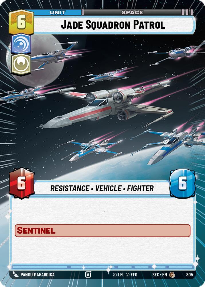 Jade Squadron Patrol (Hyperspace Foil)