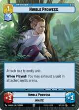 Nimble Prowess (Hyperspace Foil) - Star Wars Unlimited