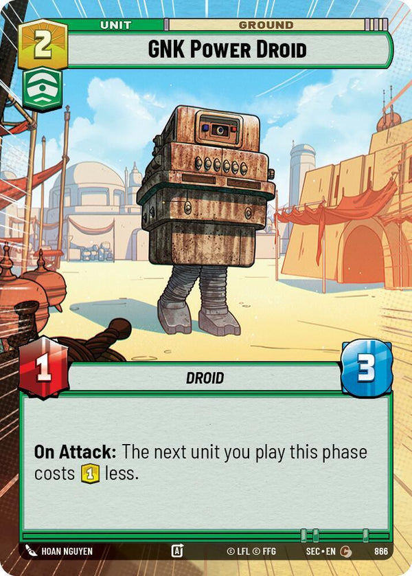 GNK Power Droid (Hyperspace Foil) - Star Wars Unlimited