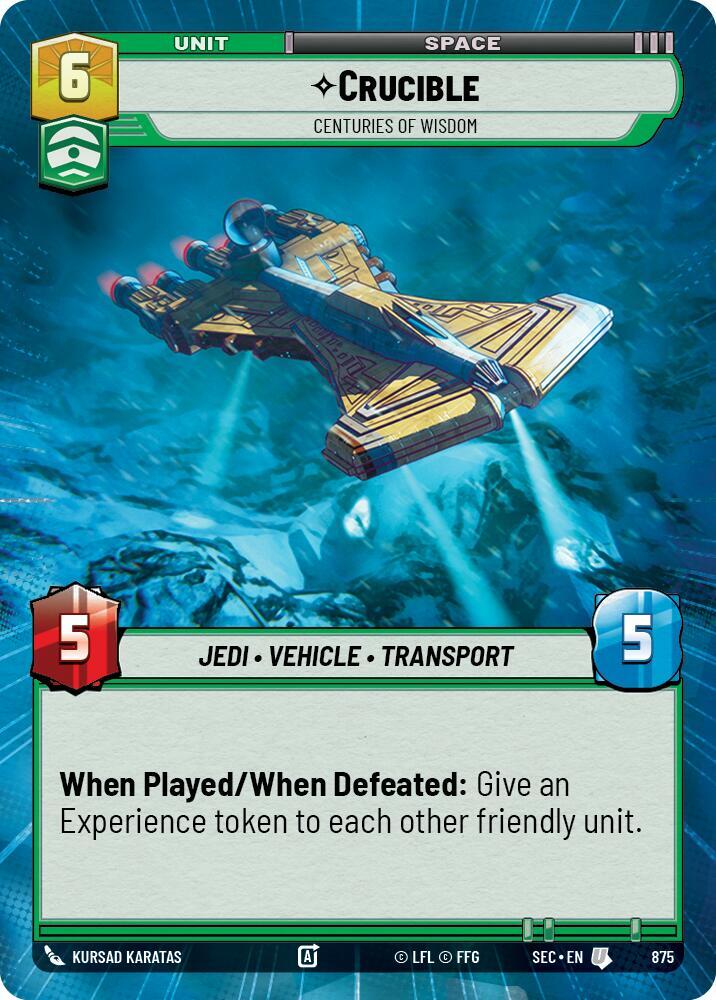 Crucible - Centuries of Wisdom (Hyperspace Foil)